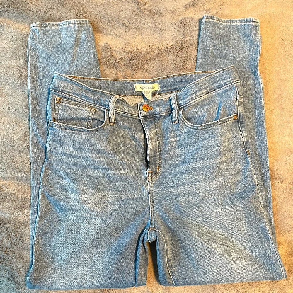 Madewell Roadtripper Crop Jeans - Light wash - Size 30T - Crop